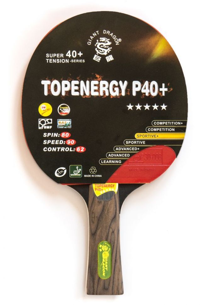 Теннисная ракетка Dragon Topenergy 5 Star New