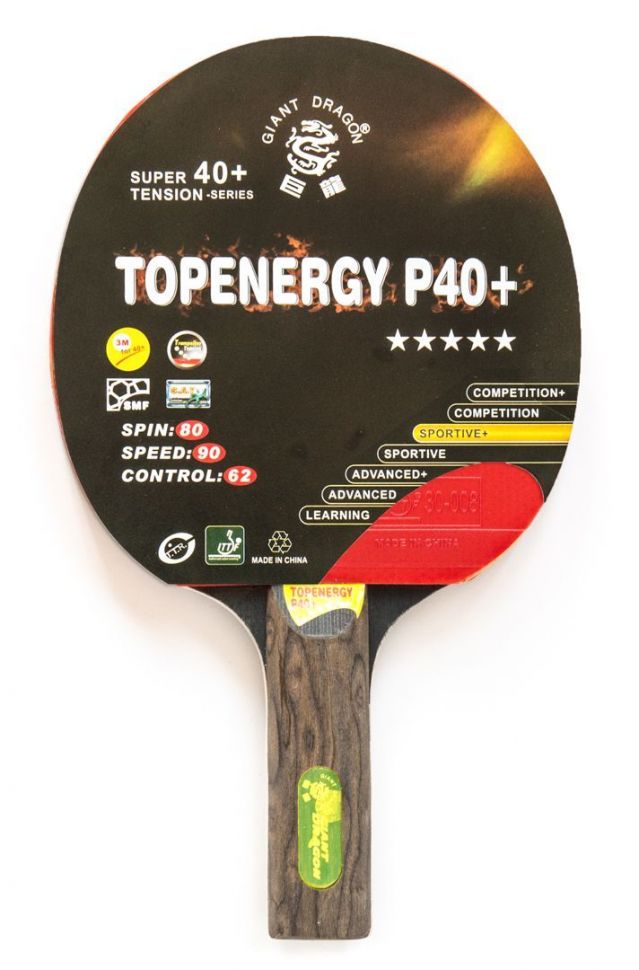 Теннисная ракетка Dragon Topenergy 5 Star New
